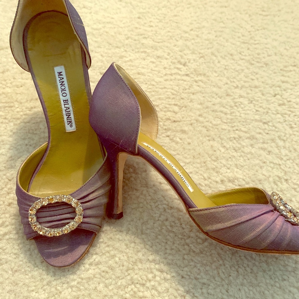 Manolo Blahnik formal dressy shoes